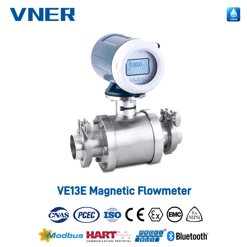 VE13 Hygienický elektromagnetický prietokomer