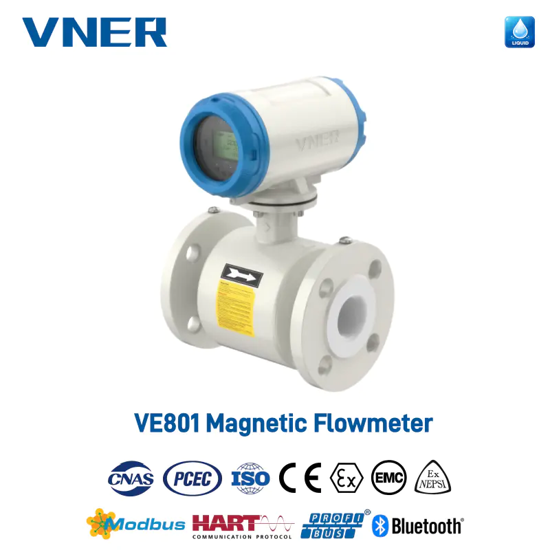 VE801 Univerzálny elektromagnetický prietokomer